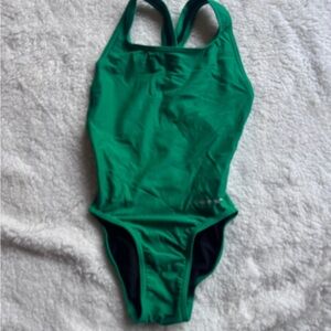 Like new Sporti Green X-back One-Piece Swimsuit - Size 26 women’s